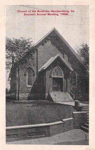 Harrisonburg Virginia Church Of The Brethren, Souvenir Annual Meeting,1909, PC U
