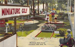 Miniature Golf Course Miniature Golf Unused 