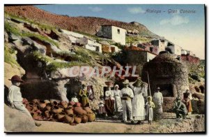 Postcard Old Faience Faincerie Altaya Gran Canaria