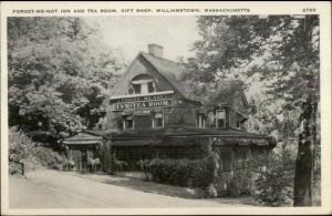 Williamstown MA Tea Room & Gift Shop Postcard