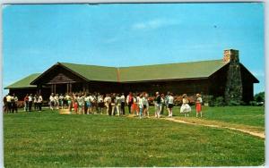 GRAND VALLEY, Pennsylvania PA ~ CAMP WESLEY WOODS McNight Hall 1961  Postcard