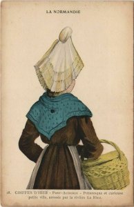 CPA PONT-AUDEMER Coiffes d'Hier - Type - La Normandie (1148879)