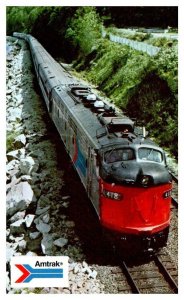 The Coast Starlight Amtrak Train from Los Angeles to Seattle Postcard