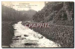 Old Postcard Normandy Flers Vallee surroundings of La Vere Vere in Martinique