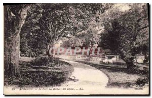 Postcard Old Avignon (Vaucluse) The Parc des Rochers des Doms