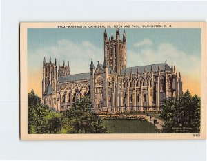 Postcard Washington Cathedral S. S. Peter and Paul Washington DC