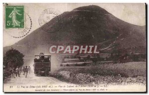 Old Postcard Other Puy de Dome Lafont View I Tree Train