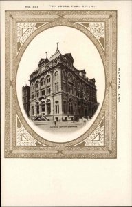 Memphis Tennessee TN Cotton Exchange c1910 Vintage Postcard