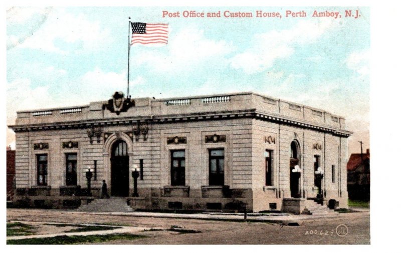 New Jersey  Perth Amboy  Post office and Custom House