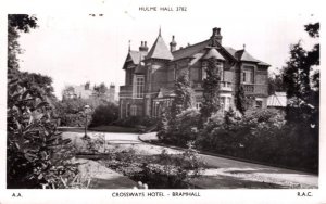 Crossways Hotel Bramhall Cheshire RPC Postcard