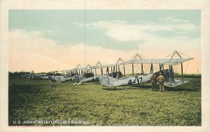 Postcard 1920S Aviation Aircraft Military US Army Valentine Souvenir 22-11898