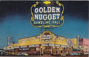 Original Golden Nugget Gambling Hall Downtown Las Vegas Nevada