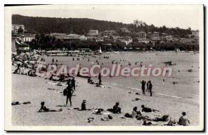 Postcard Old Saint Maxime Sur Mer Beach