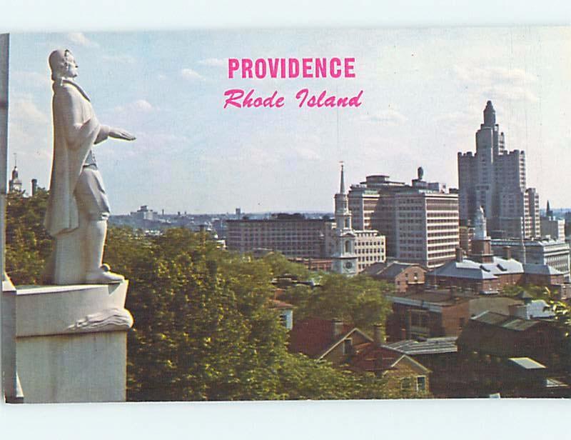 Unused Pre-1980 MONUMENT SCENE Providence Rhode Island RI F1511