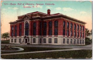 Postcard NY Syracuse University Bowne Hall of Chemistry