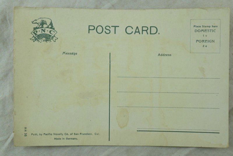 C.1910 Fitch Mountain, Russian River, Cal. Postcard P61