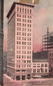 Vintage Postcard Ingalls Building Landmark Historic Landmark Cincinnati Ohio OH