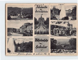 Postcard Besuchen Sie die Perle des Beffenlandes, Wilhelmshöhe Herkules, Germany