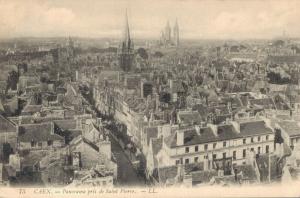 France Caen Panorama pris de Saint Pierre 02.26