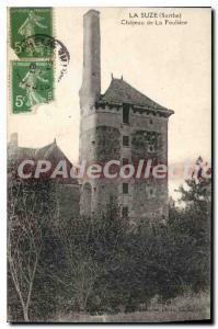 Postcard Old La Suze Sarthe Chateau de la Fouliere