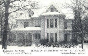 Home of President Harry S. Truman in Independence, Missouri