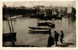 CPA Treboul- Le Port de Peche a haute mer FRANCE (1026757)