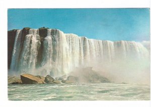 Maid Of The Mist Pool, Horseshoe Falls, Niagara Falls, Vintage Chrome Postcard