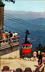 New Hampshire, Franconia Notch - Cannon Mountain Aerial Tramway - [NH-306]