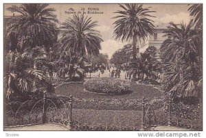 Square De La Residence, Tunis, Tunisia, Africa, 1900-1910s