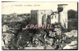 Old Postcard Falaise Chateau