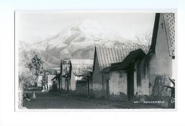 LP08     Mexico, RP  No. 451, Amecameca,  foto,  postcard