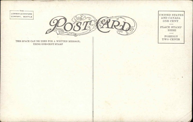 Ketchikan Alaska AK Chiefs House Totem Pole 1900s-10s Postcard