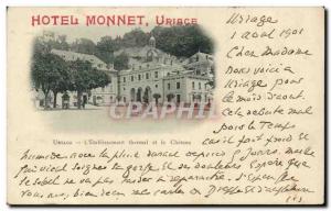 Postcard Old Hotel Monnet Uriage