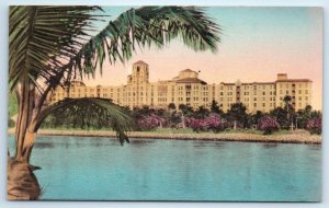HOLLYWOOD BEACH HOTEL & GOLF CLUB, Florida FL ~ Handcolored Postcard