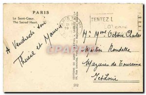 Old Postcard Paris Sacre Coeur