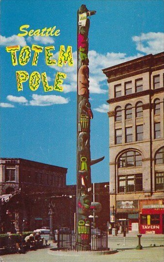 Totem Pole Seattle 1958