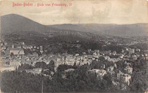 BF34406 baden baden germany blick vom friesenberg II  front/back scan