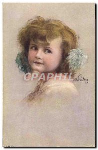 Old Postcard Fantasy Illustrator Child