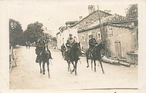 TH. Dejean and Uve. Caylus Photo Vaissie Horses Real Photo Postcard