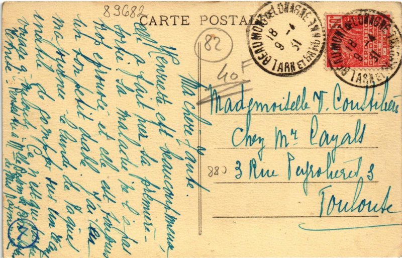 CPA BEAUMONT-de-LOMAGNE L'Église (89682)