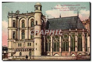 Postcard Old St Germain en Laye Le Chateau South West Facade The Museum