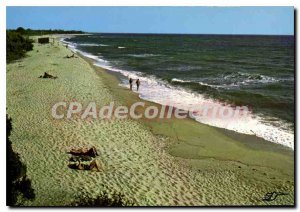 Modern Postcard From Ghisonnaccia caprone Cliche Private Beach Stationary Bea...