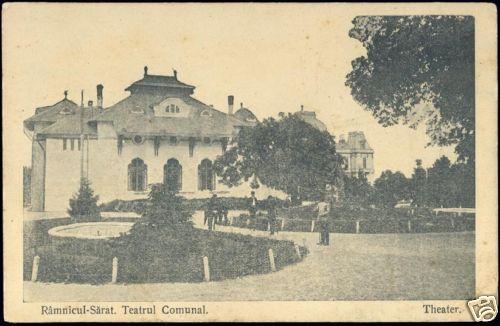 romania, RAMNICUL-SARAT, Teatrul Comunal, Theatre 1930s