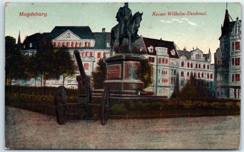 M-27026 Kaiser Wilhelm Monument Magdeburg Germany