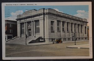 Reading, PA - Public Library - 1940