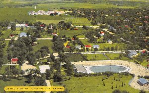 Aerial view of Junction city Junction City Kansas