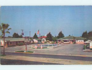 Unused Pre-1980 LION MOTOR COURT MOTEL St. Augustine Florida FL n8696@