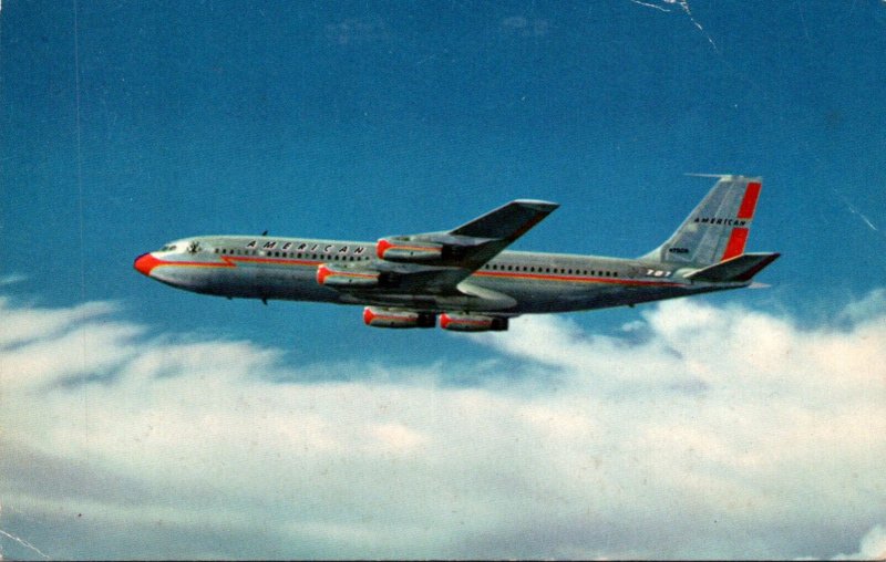 Airplanes American Airlines Boeing 707 Jet Flagship