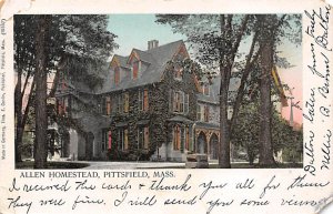 Allen Homestead Copper Windows Pittsfield, Massachusetts, USA 1906 missing co...