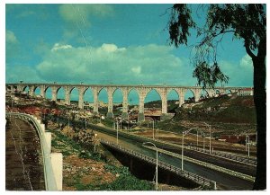 Lisboa Lisbon Portugal Aqueduct Postcard 4 x 6